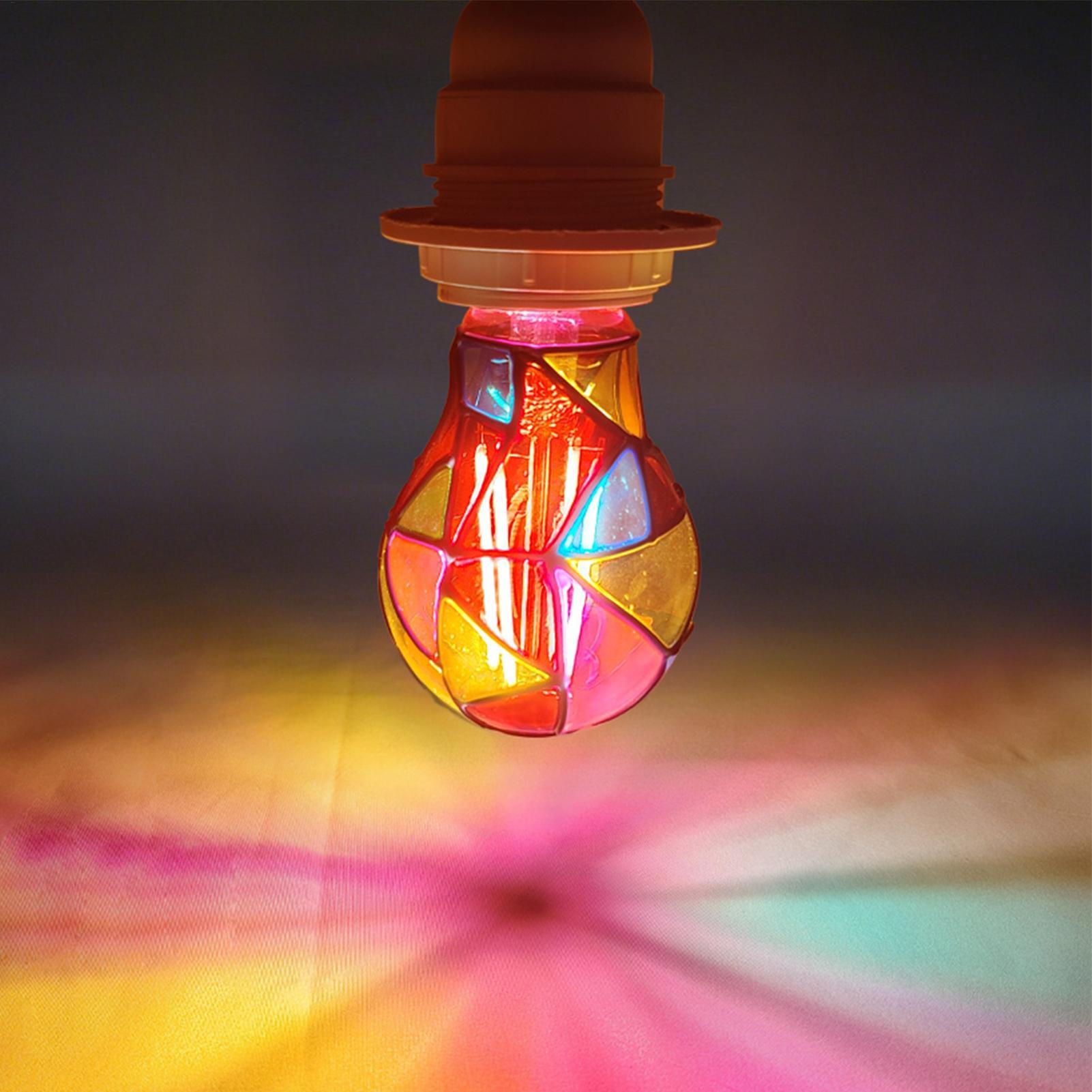 Lighting Christmas Decor - Decorative Light Bulbs E27 Base A60