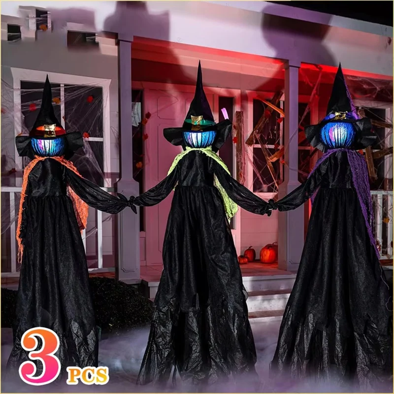 1PCSHalloween Colourful Glow H - огляд і ціна Up Lighting Decor