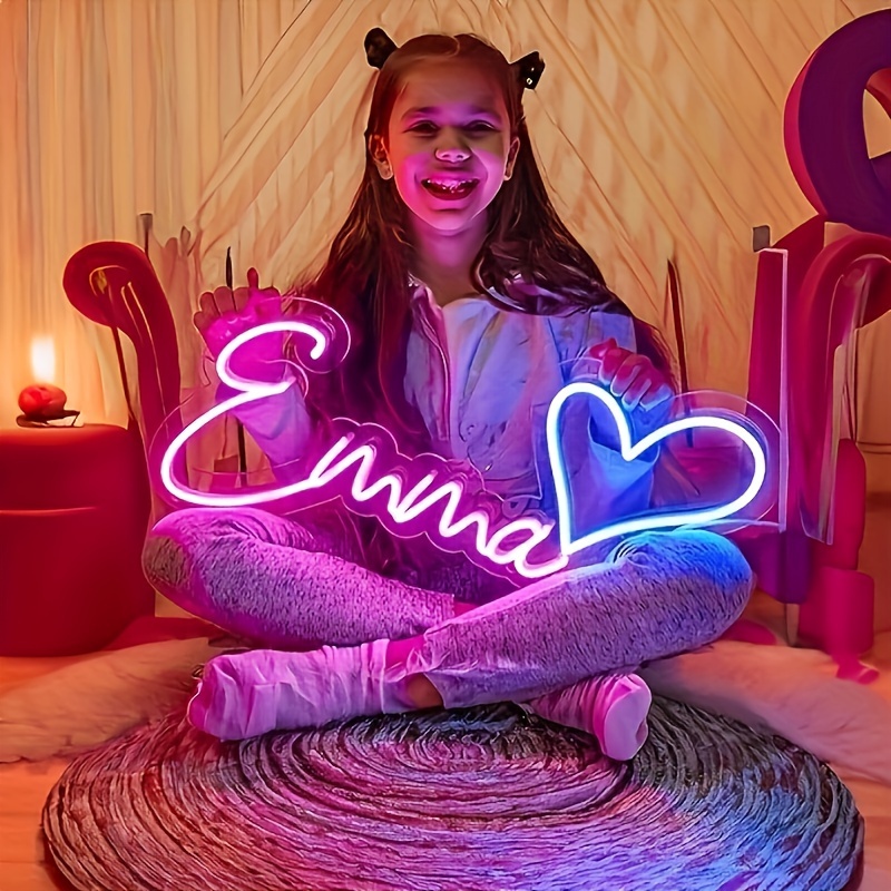Custom Neon LED Wall Sign with - огляд і ціна Lighting Decoration Ideas