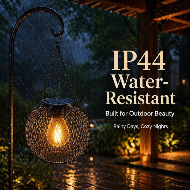 Solar Powered LED Hanging Floo - огляд і ціна Lighting Decoration Ideas