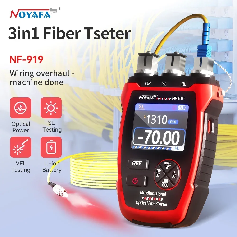 NOYAFA Fiber Optic Tester Opti - огляд і ціна Lighting Visual