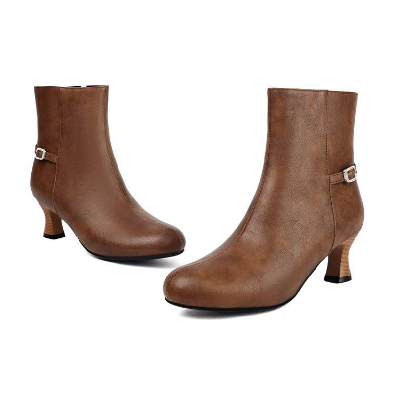 Thick Heel  Zipper-up  Big siz - огляд і ціна Up Lighting Decor