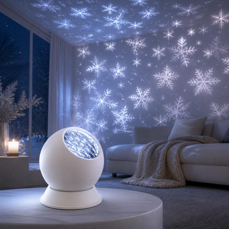 Christmas LED Snowflake Projec - огляд і ціна Lighting Christmas Decor