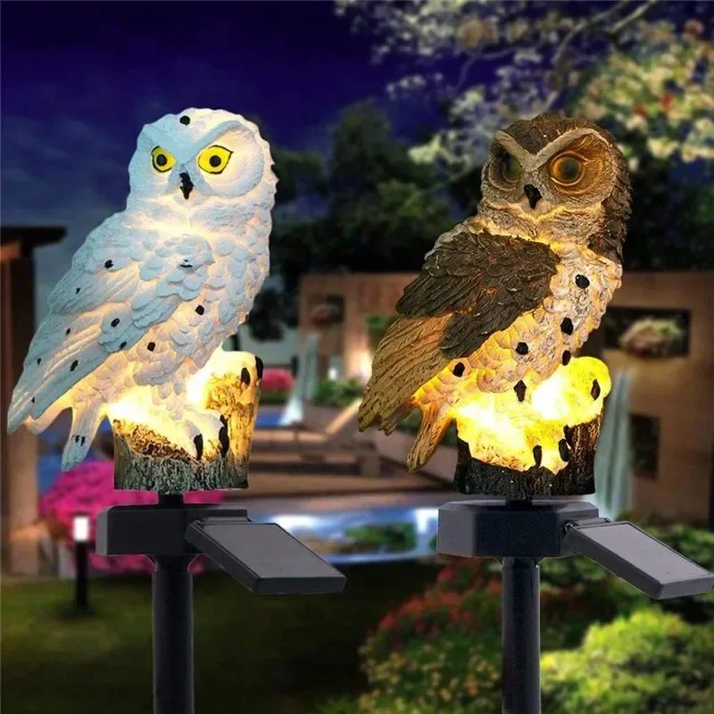 Solar Owl Statue Garden Light  - огляд і ціна Lighting Decoration Ideas