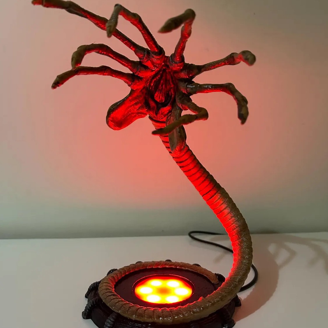 Alien Facehugger Lamp Nightlig - огляд і ціна Lighting Decoration Ideas
