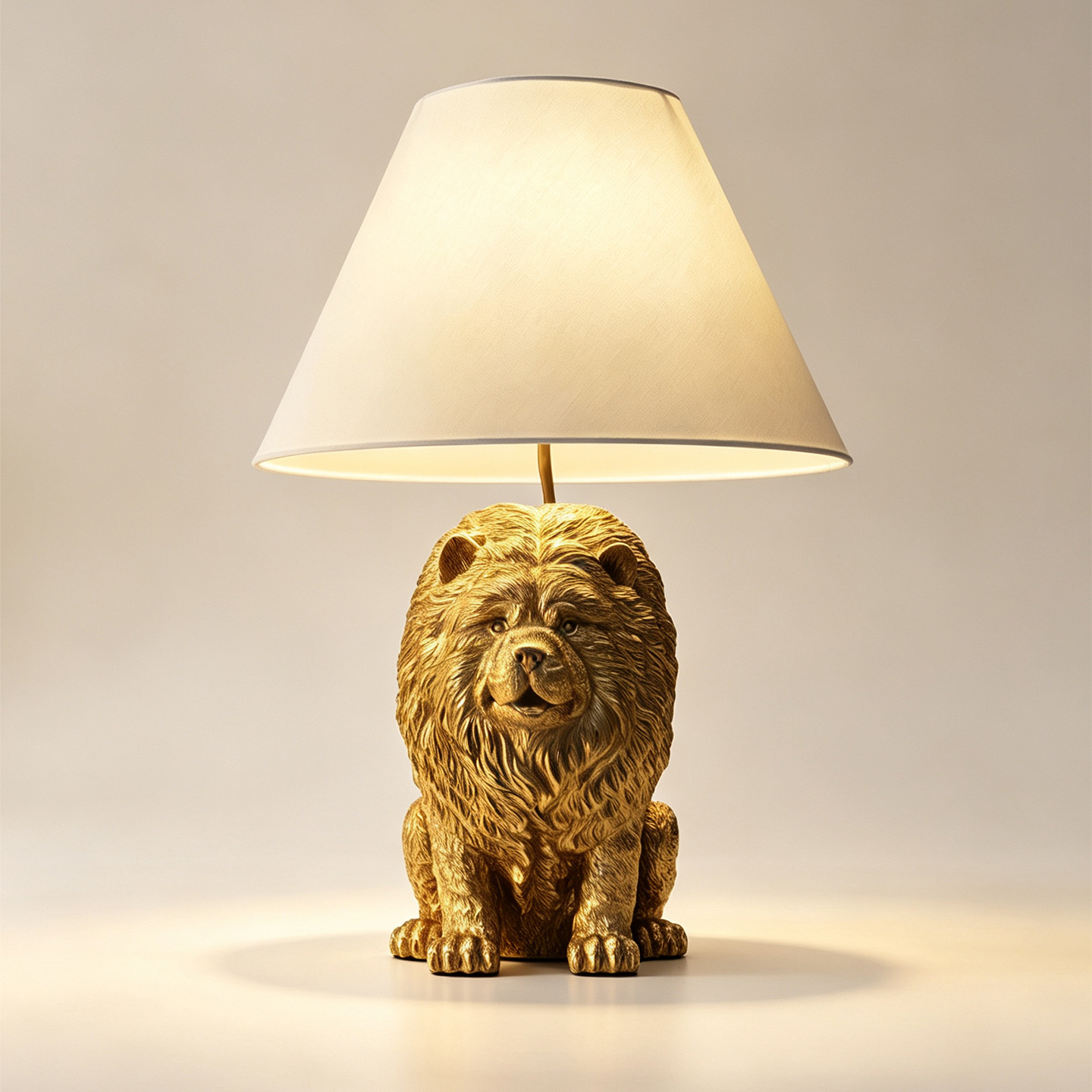 Creative Chow Chow Animal Resi - огляд і ціна Lighting Decor Bedroom